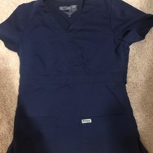 Grey’s Anatomy navy scrubs